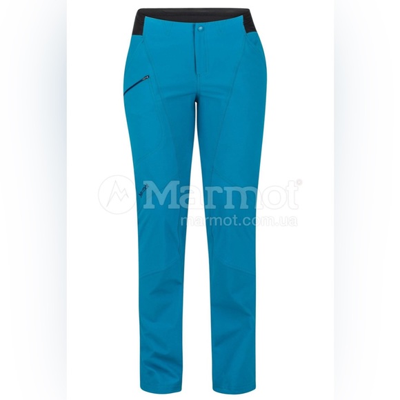 Marmot Womens Scrambler Pants Late Night/Dark Steel Size 6 - Picture 7 of 7